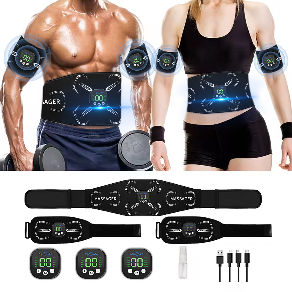 Sports Equipment List - EMS Muscle Stimulator Abdominal Trainer Abs