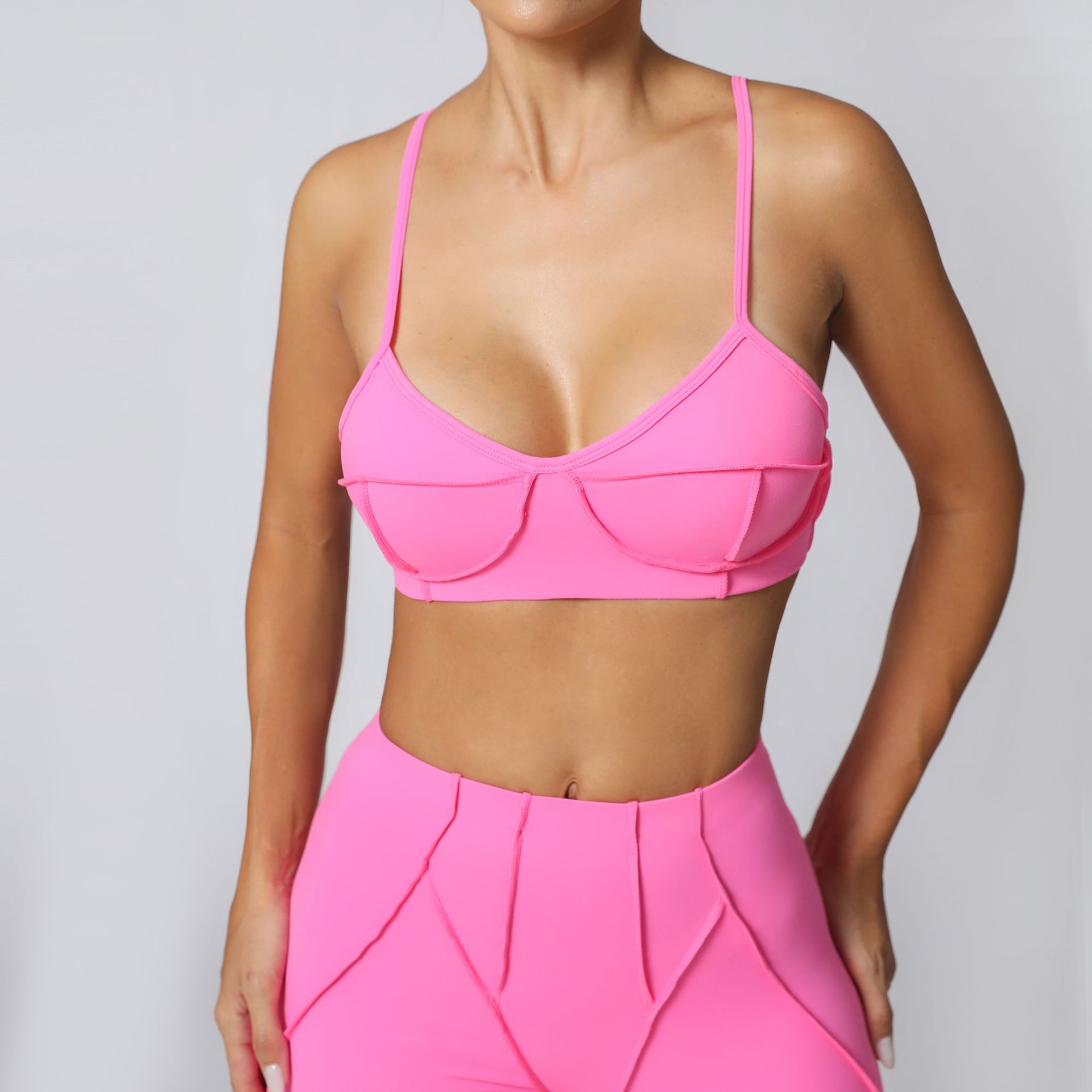 Sports Bra Anti-Sweat Fitness  - огляд і ціна Sports Equipment Logos