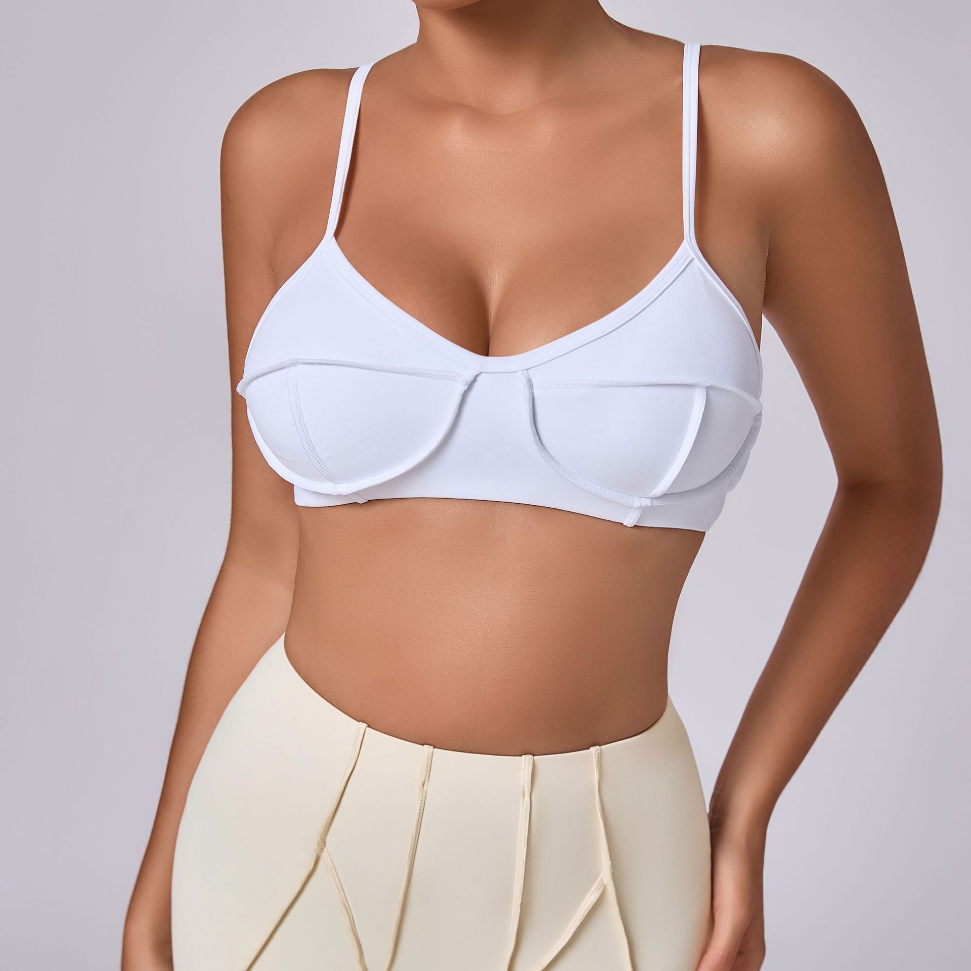 Sports Bra Anti-Sweat Fitness  - огляд і ціна Sports Equipment Logos