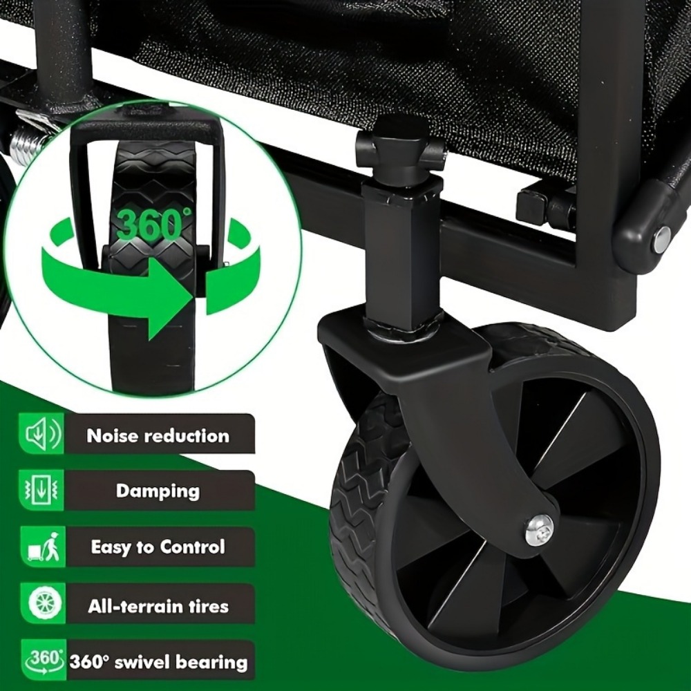 Heavy Duty Foldable Trolley Al - огляд і ціна Sports Equipment Trolley