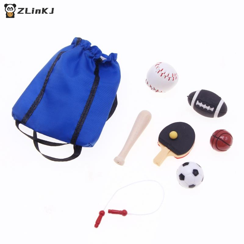1/12 Dollhouse Simulation Mini - огляд і ціна Sports Equipment Basketball