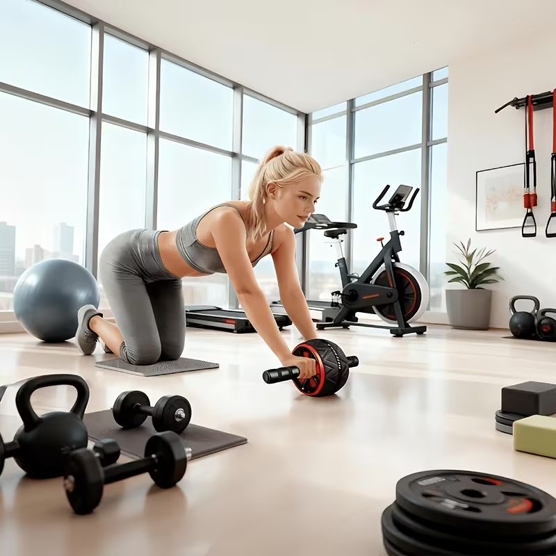 Ab Roller Wheel and Knee Mat,  - огляд і ціна Sports Equipment List