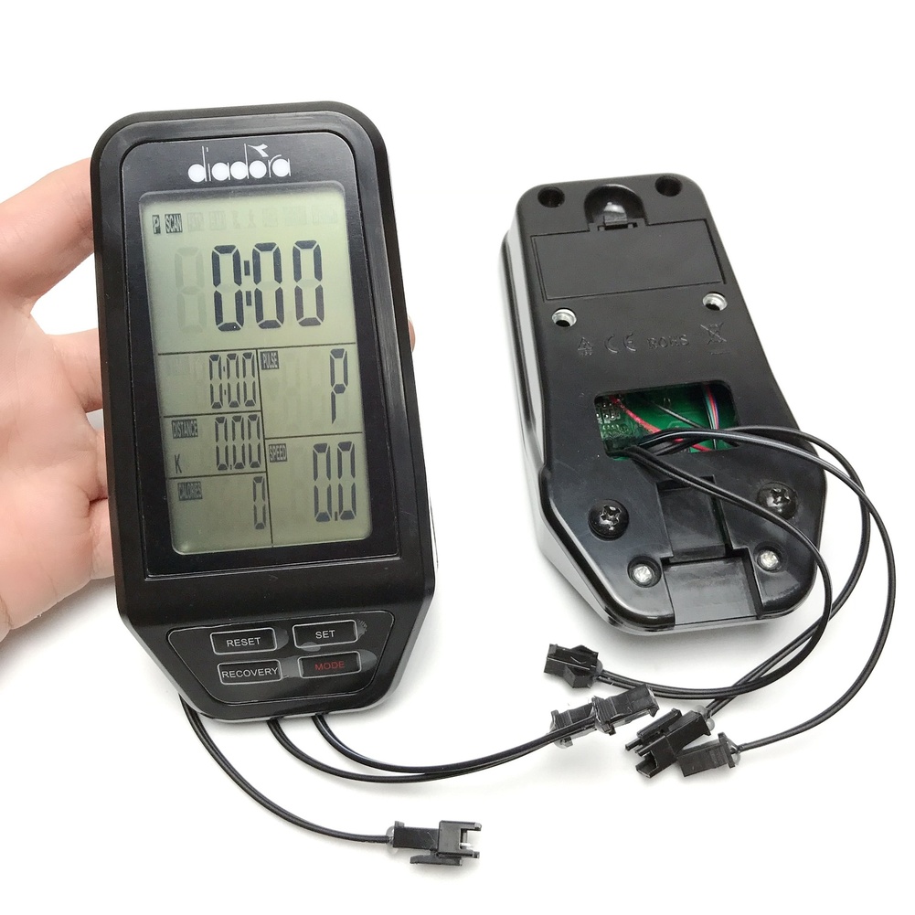 Black Exercise Bike Computer D - огляд і ціна Sports Equipment List
