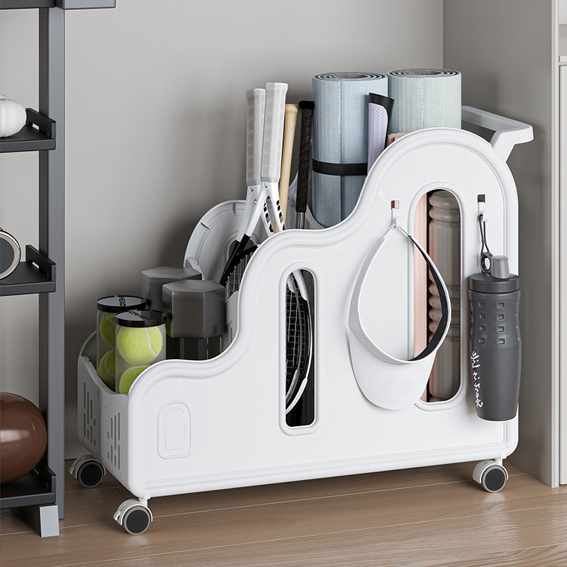 Storage rack Movable yoga mat  - огляд і ціна Sports Equipment Trolley