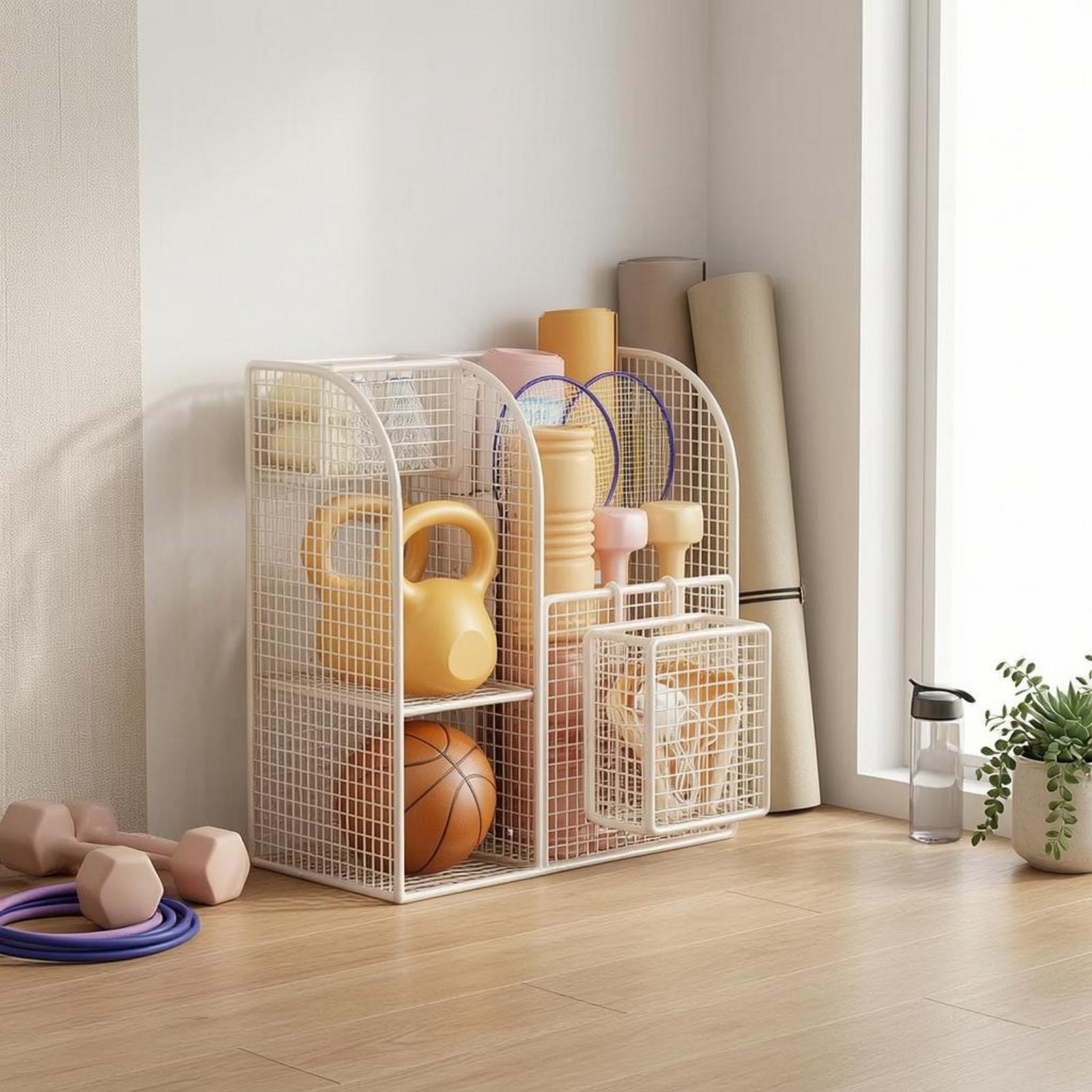 Multi Section Metal Wire Stora - огляд і ціна Sports Equipment Cart