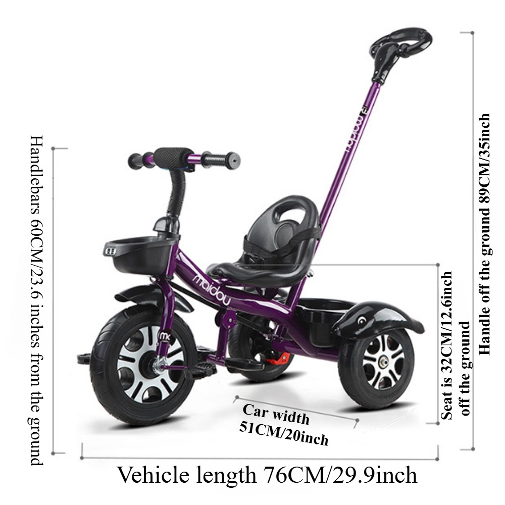 2 in 1 Toddler Tricycle for Ki - огляд і ціна Balance Bike Kids