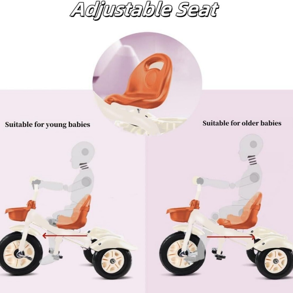 2 in 1 Toddler Tricycle for Ki - огляд і ціна Balance Bike Kids