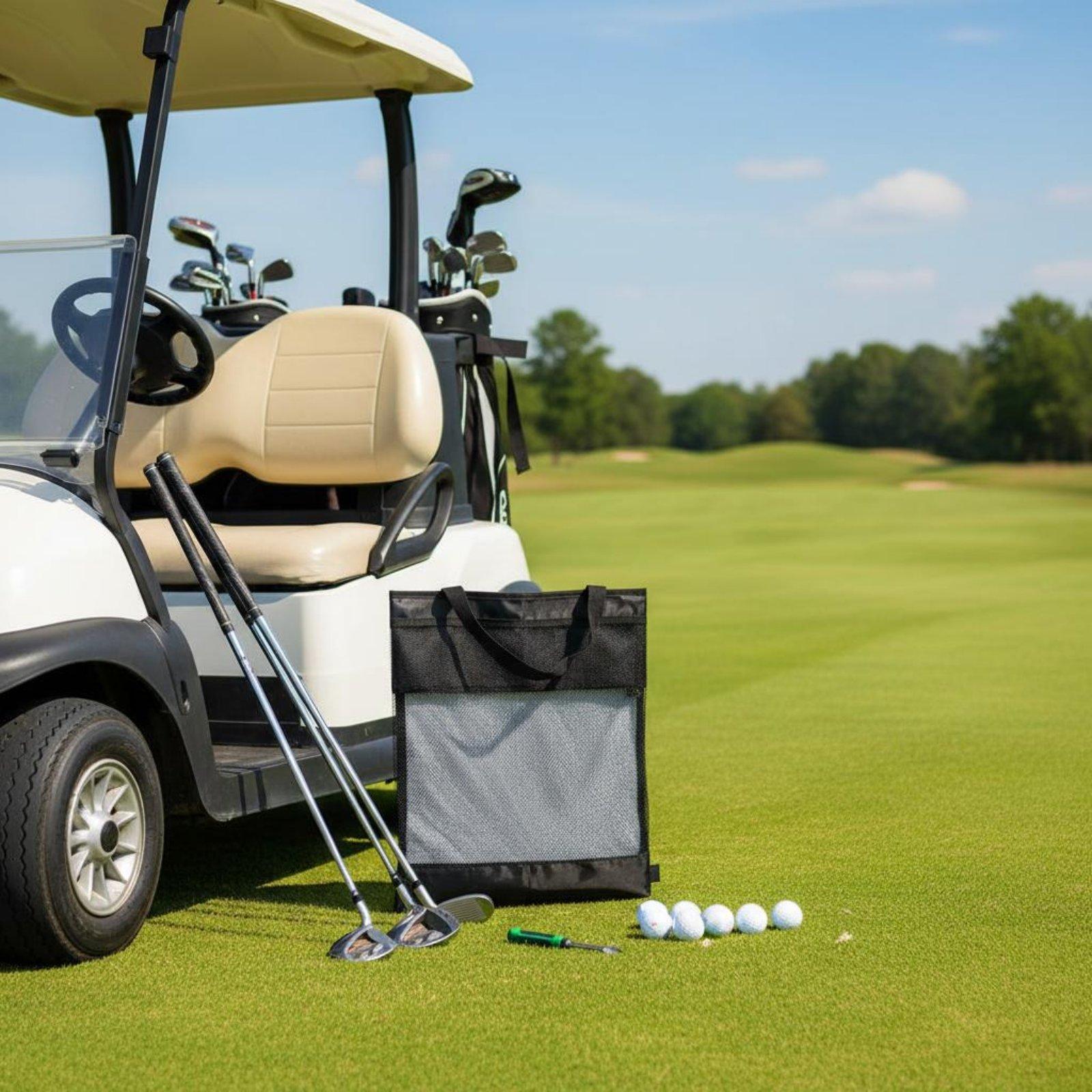 Breathable Mesh Golf Cart Stor - огляд і ціна Sports Equipment Cart