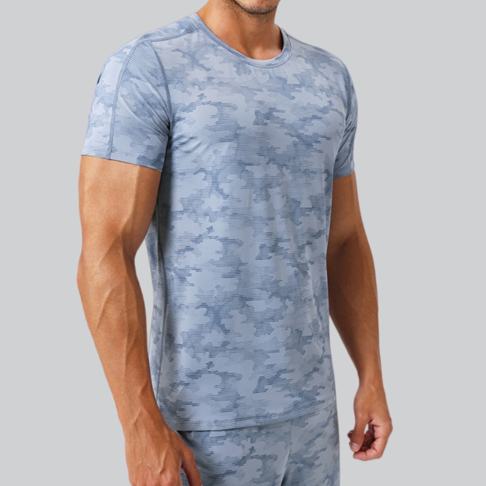 Men's Round Neck T-Shirt Sport - огляд і ціна Sports Equipment Logos