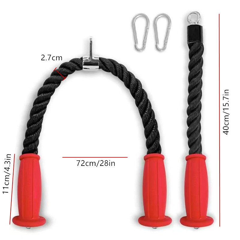 Ergonomic Tricep Ropes Non-Sli - огляд і ціна Sports Equipment List