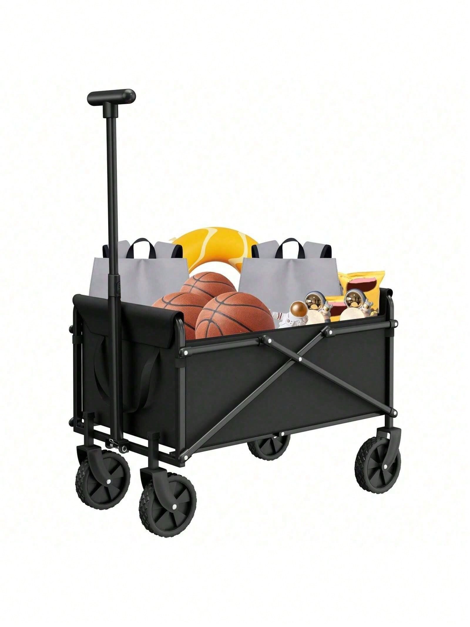 Heavy-Duty Foldable Collapsibl - огляд і ціна Sports Equipment Trolley
