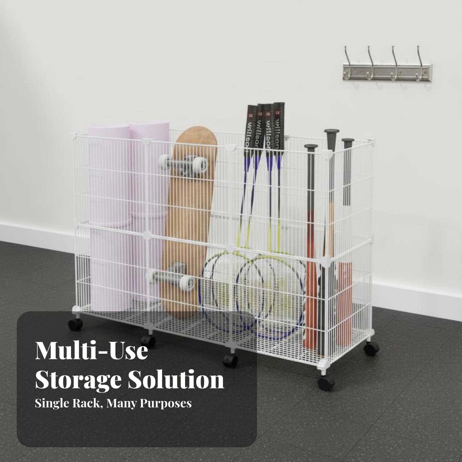 Sports Equipment Storage Cart  - огляд і ціна Sports Equipment Cart