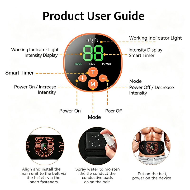 Abdominal Toning Belt Smart Ab - огляд і ціна Sports Equipment List