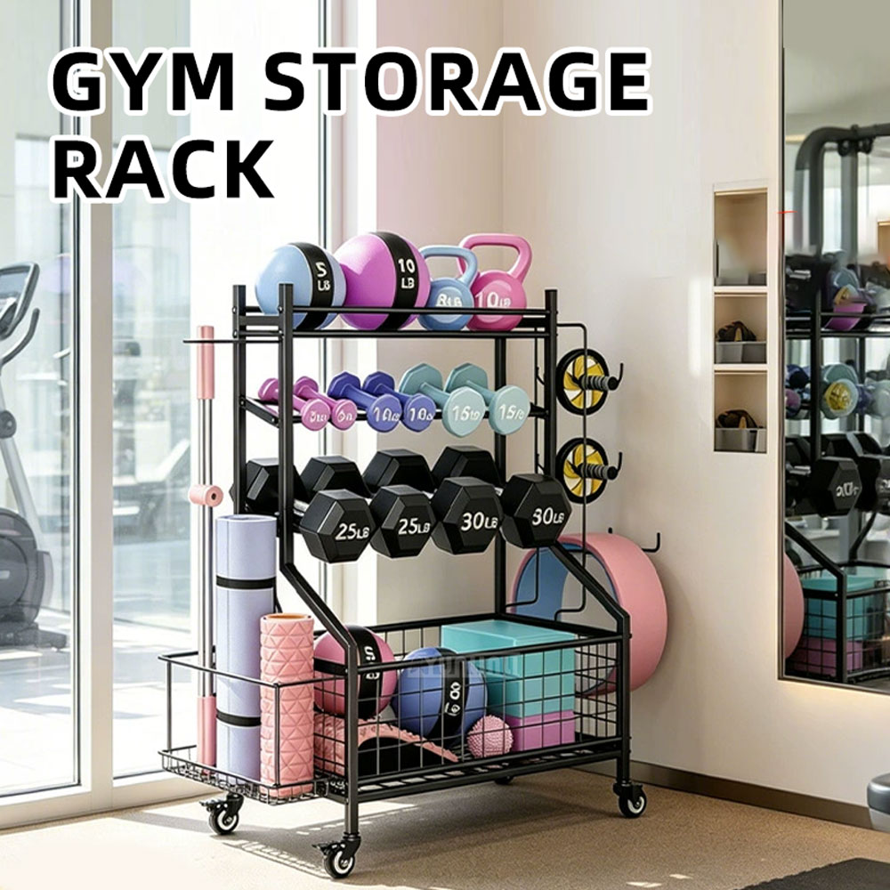 Yunlin Li Gym Dumbbell Yoga Ma - огляд і ціна Sports Equipment Trolley