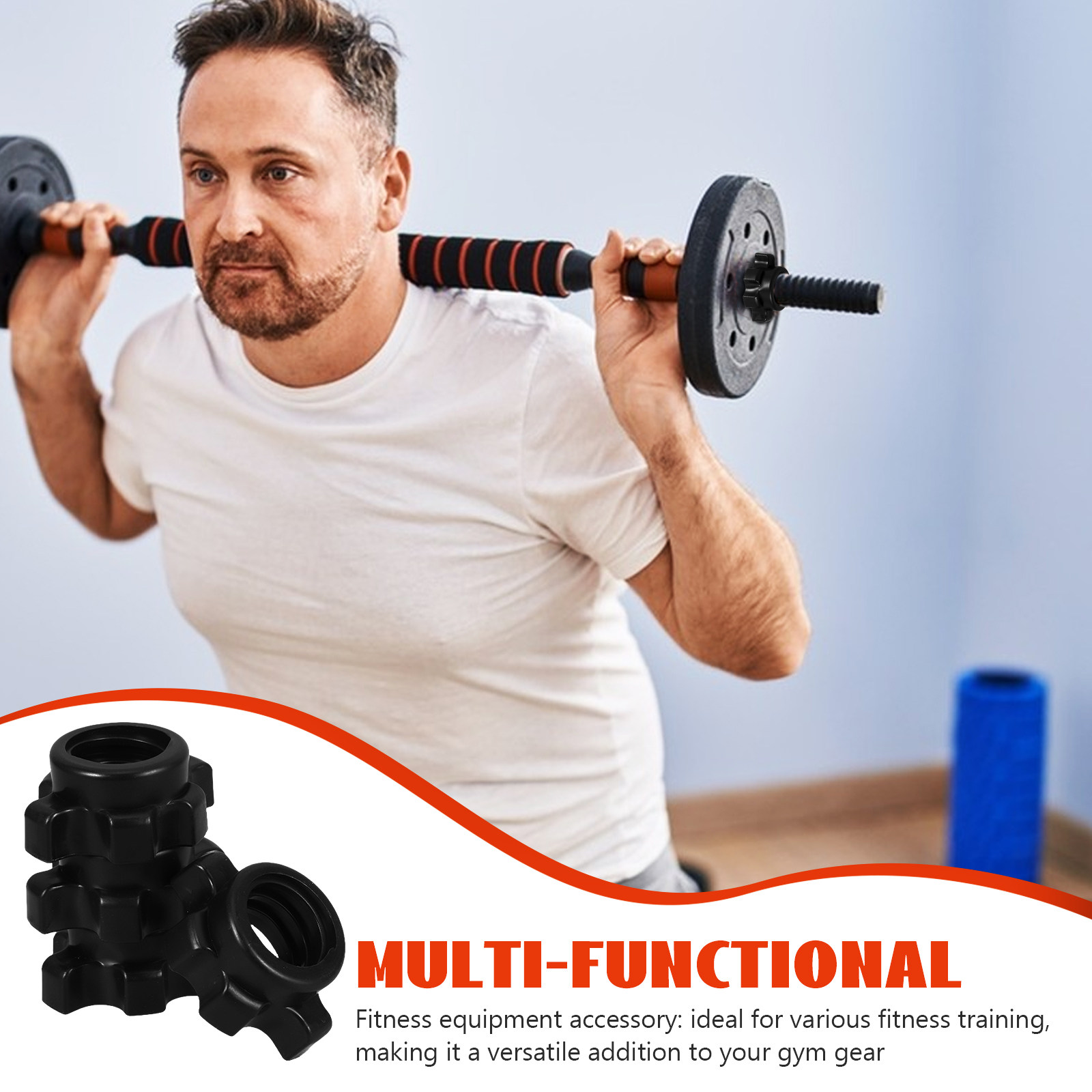 4 Pcs Plastic Nut Dumbbell Bar - огляд і ціна Sports Equipment List