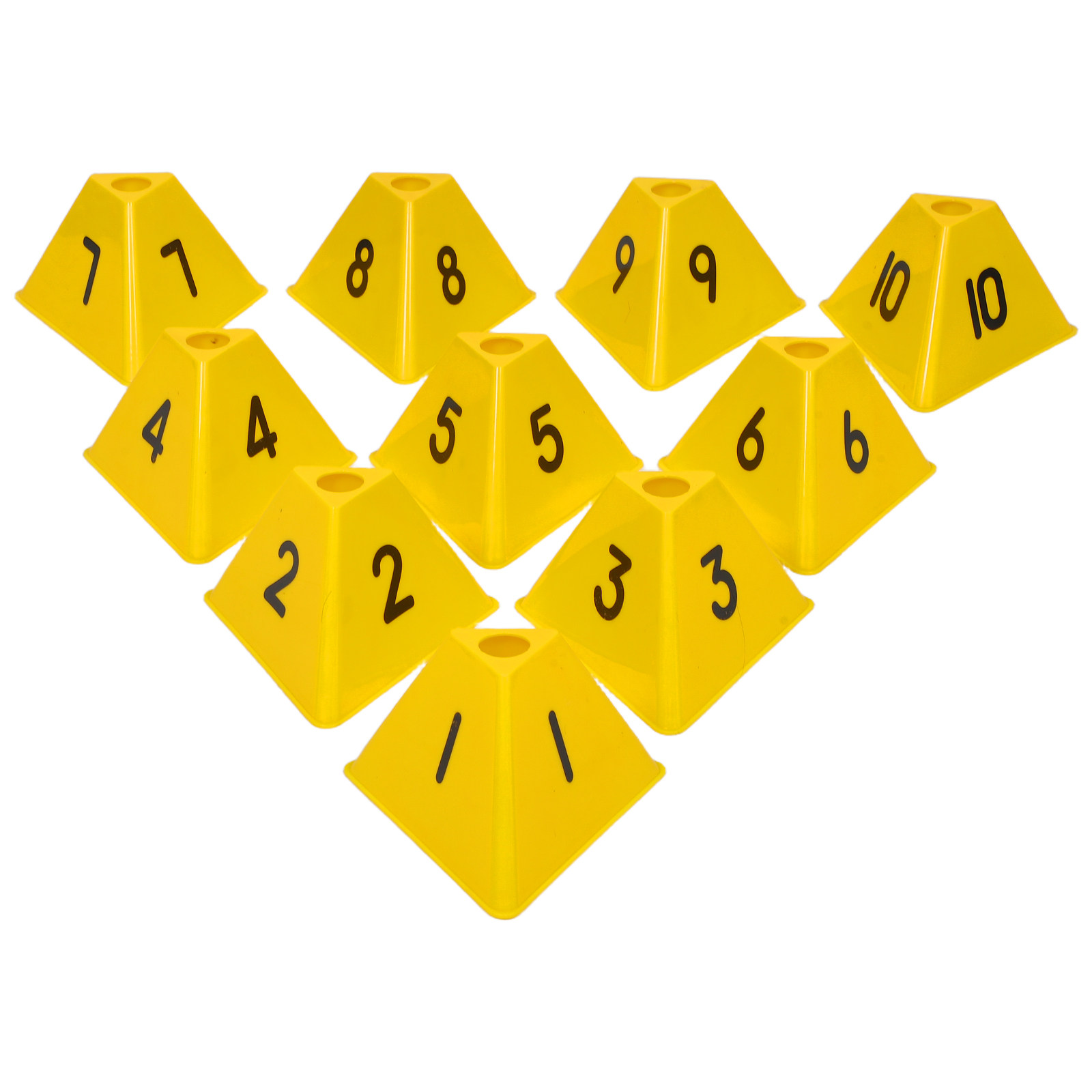 10Pcs Football Training Marker - огляд і ціна Sports Equipment Basketball